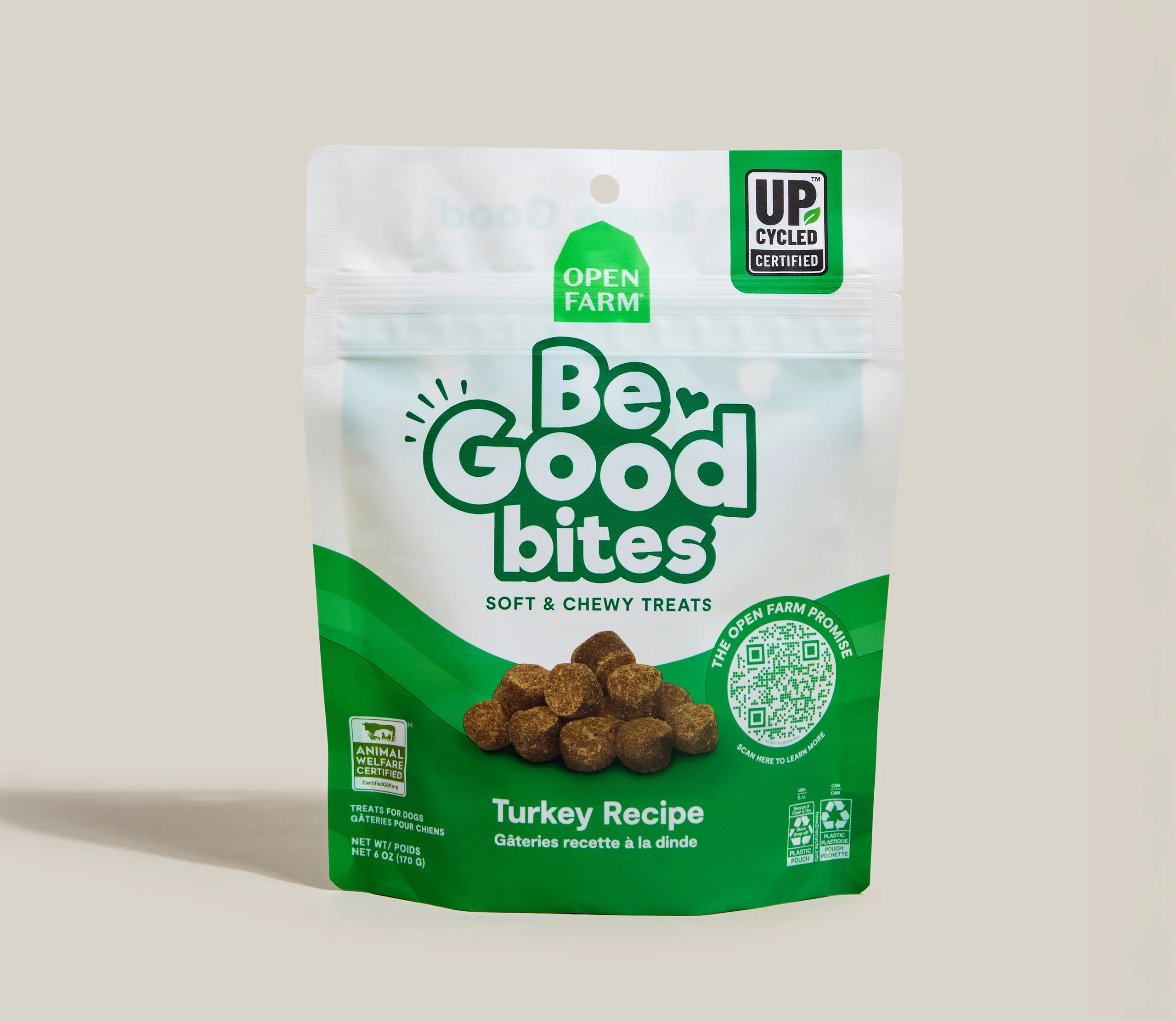 Be Good Bites bløde, seje godbidder til hunde med kalkun