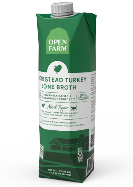 Lot Bone Broth Plus pour chiens avec dinde, poulet et bœuf