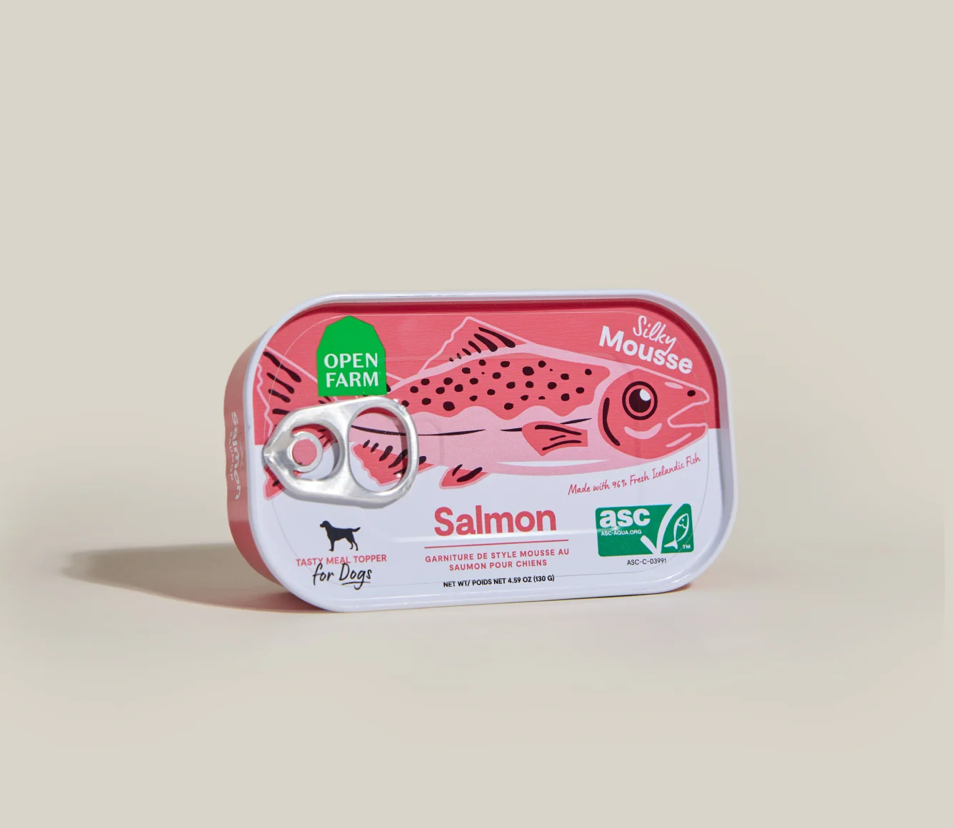 Köpekler için Somon Mousse Topper, Tahılsız İzlanda Balığı Tarifi