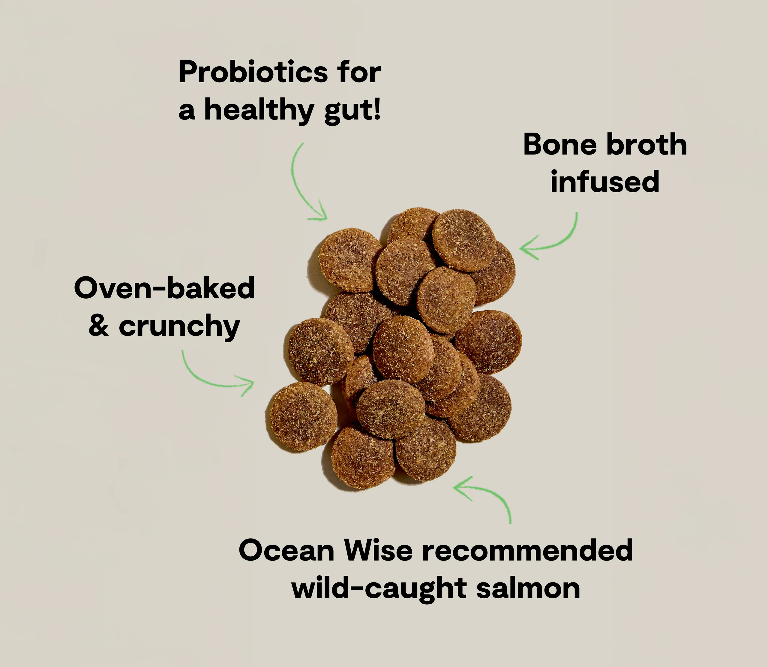 Better Biscuits vildfanget laks & havregryn hundesnacks