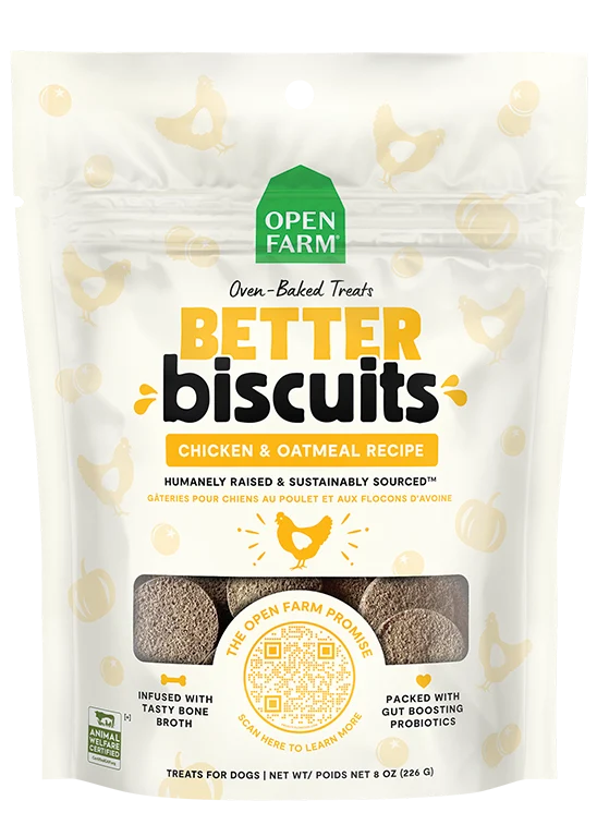 Biscotti Better Biscuits per Cani con Ricetta Pollo e Avena