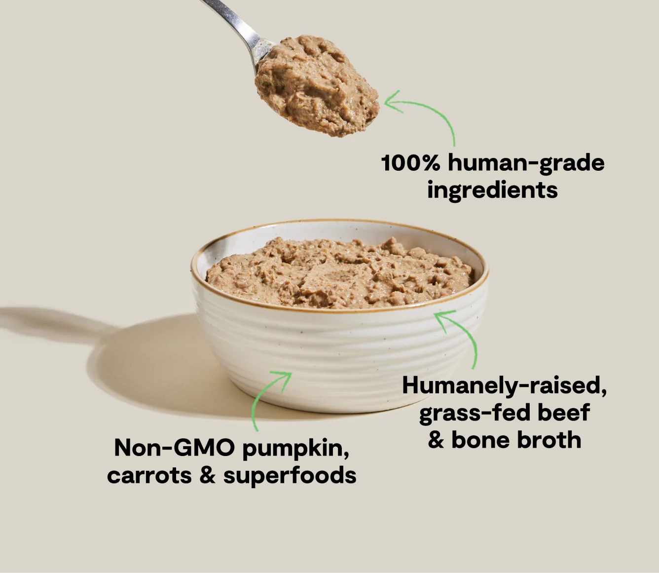 Grass-Fed Beef Rustic Blend Wet Cat Food with Bone Broth