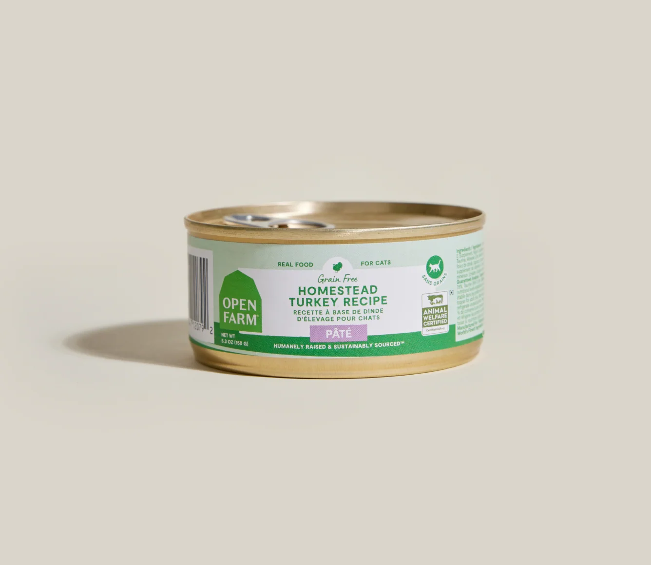 Våd kattemad med paté af Homestead-kalkun og græskar