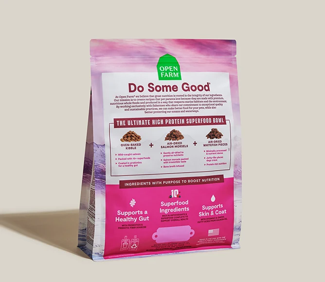 Bezzbożowa sucha karma dla psów Epic Blend z łososiem i superfoods