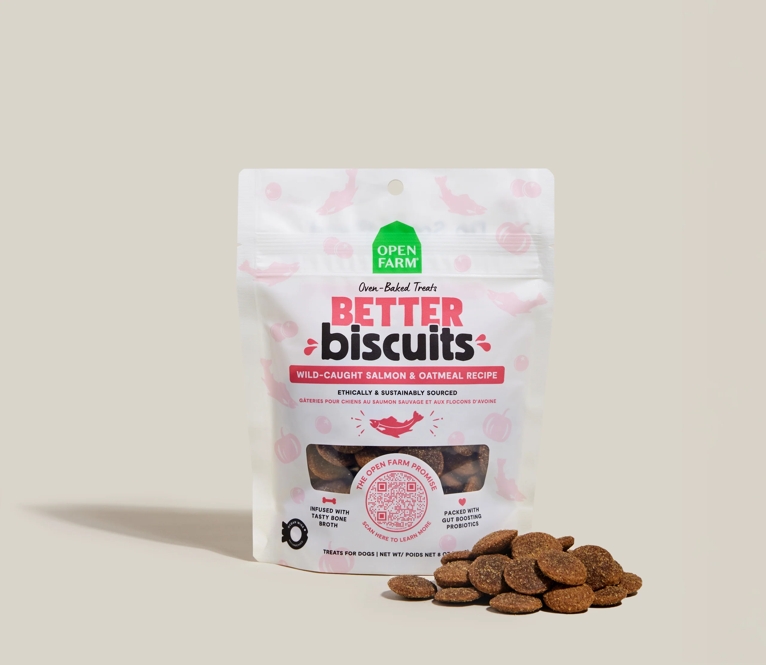 Better Biscuits vildfanget laks & havregryn hundesnacks