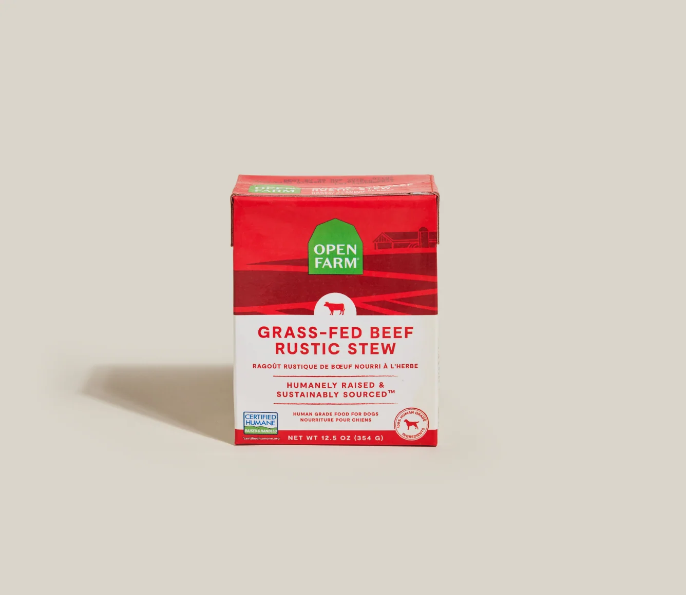 Grass-Fed Beef Rustic Stew Wet Dog Food, Grain-Free