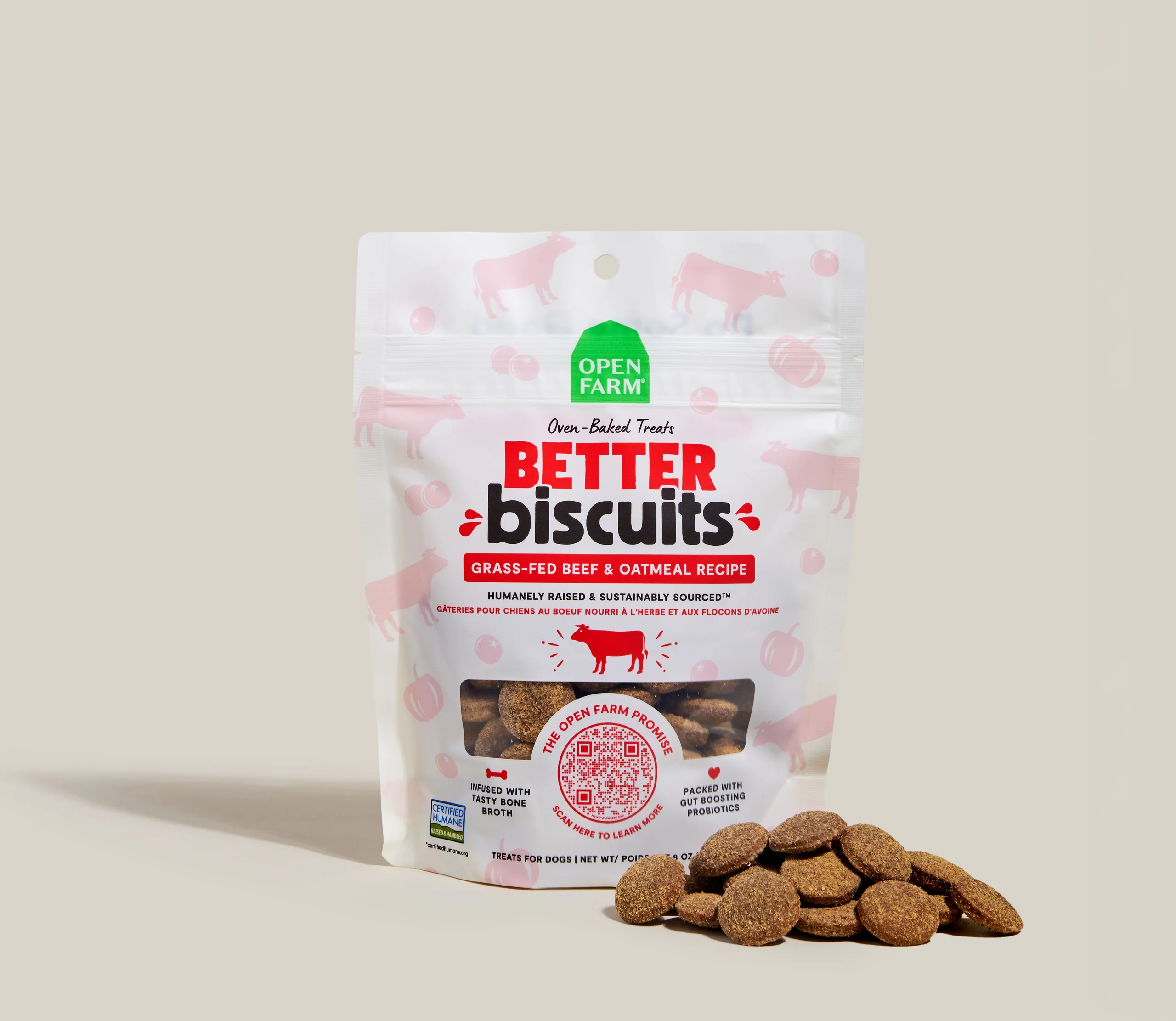 Better Biscuits Grass-Fed Beef & Oatmeal Köpek Ödülleri