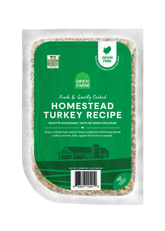 Homestead Turkey 그레인프리 프레시 크래프티드 강아지 사료