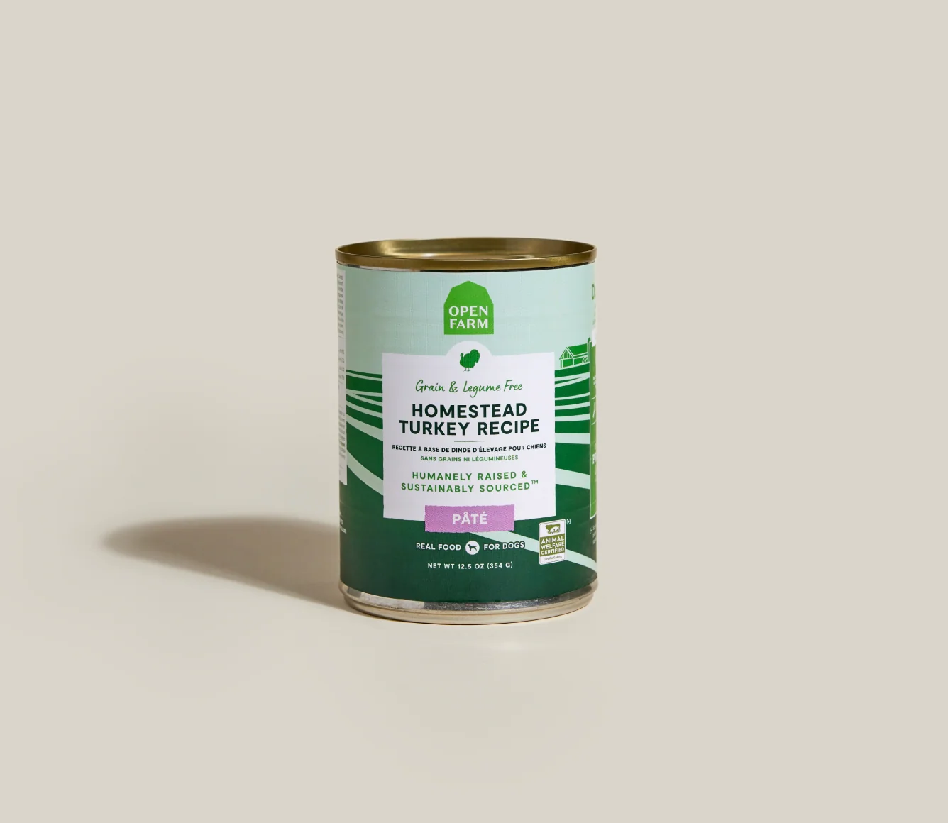 Homestead kalkunpaté til hunde: Vådfoder med enkelt protein
