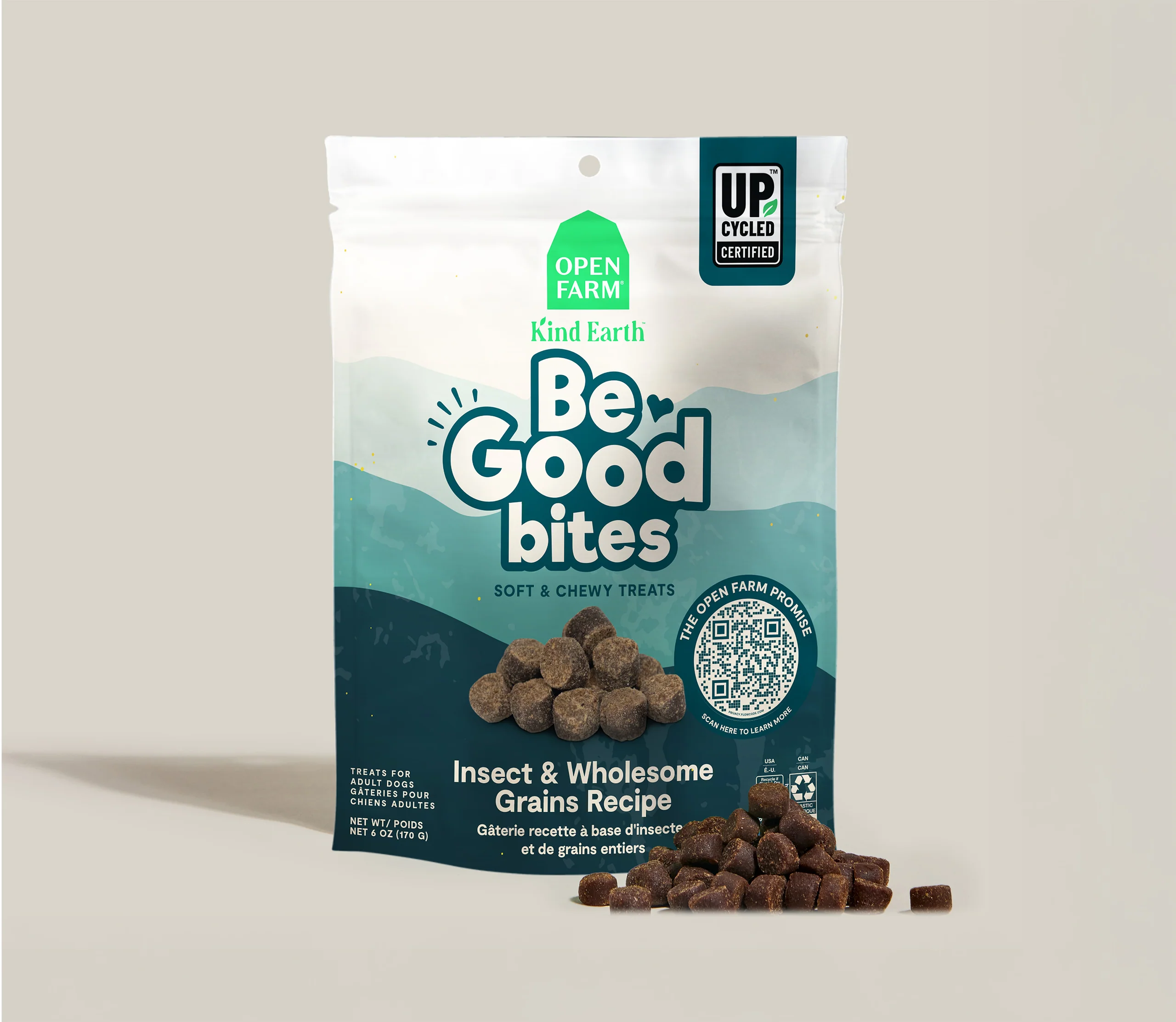 Be Good Bites 昆蟲與健康穀物狗隻零食