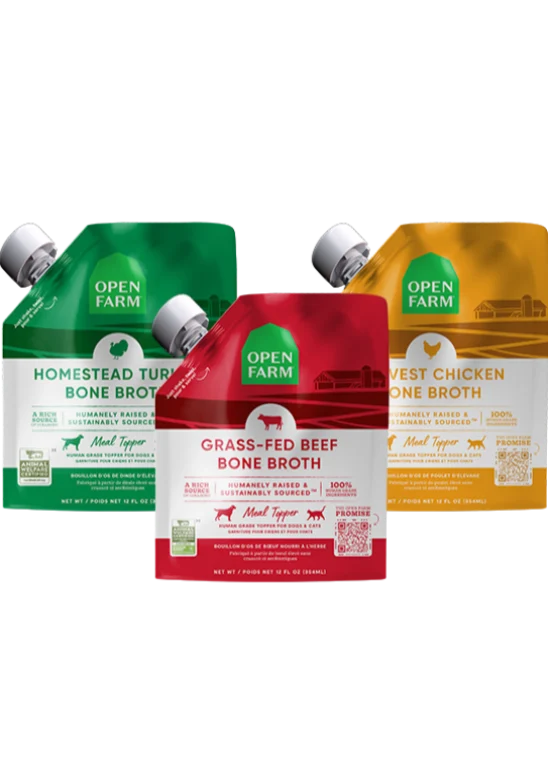 Bone Broth Bundle for Cats with Turkey, Chicken and Beef