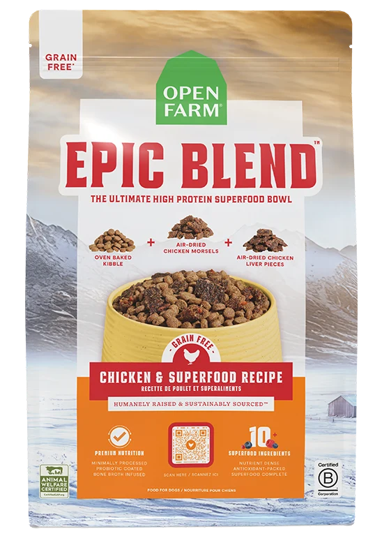 Epic Blend kylling og superfood kornfri hundefoder