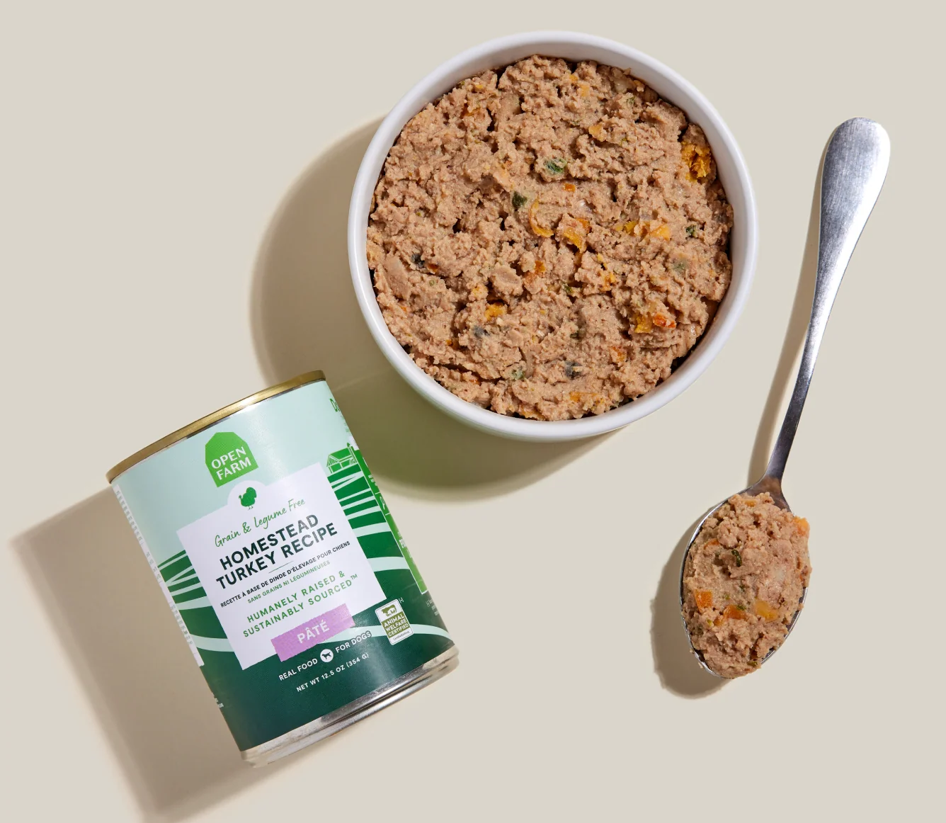 Homestead kalkunpaté til hunde: Vådfoder med enkelt protein