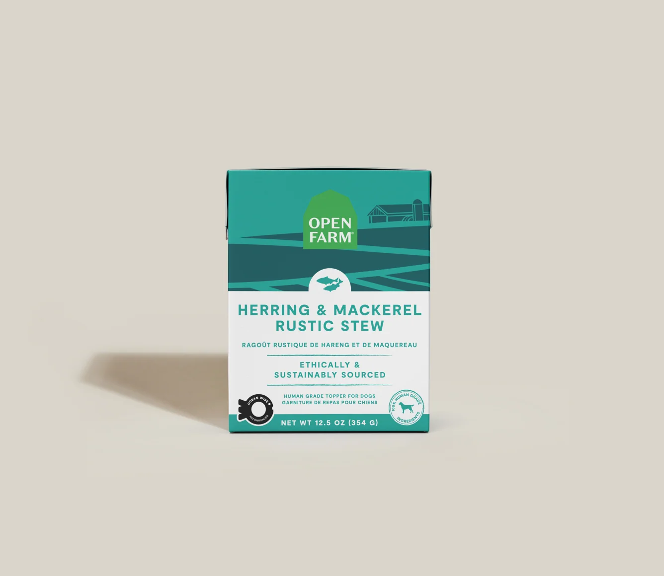 Herring & Mackerel Rustic Stew Wet Dog Food Topper