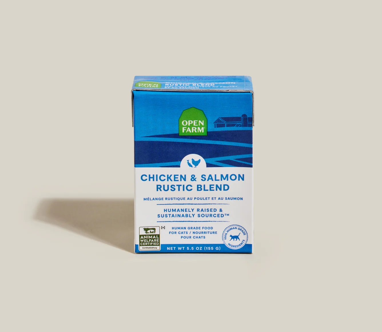 Chicken & Salmon Rustic Blend Wet Cat Food by Open Farm Pet