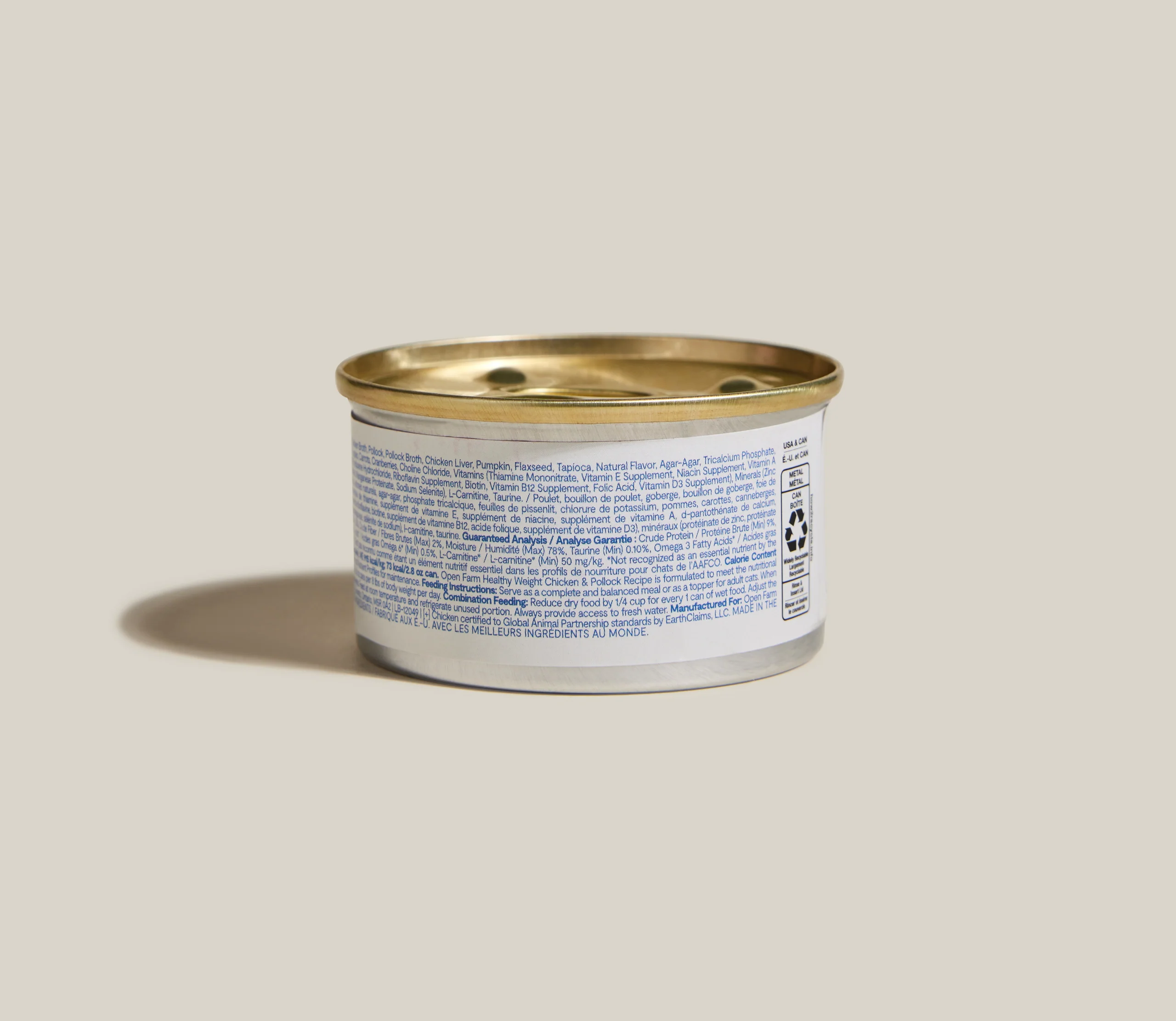 Tavuklu ve Pollocklu Sağlıklı Kilo Pâté Islak Kedi Maması