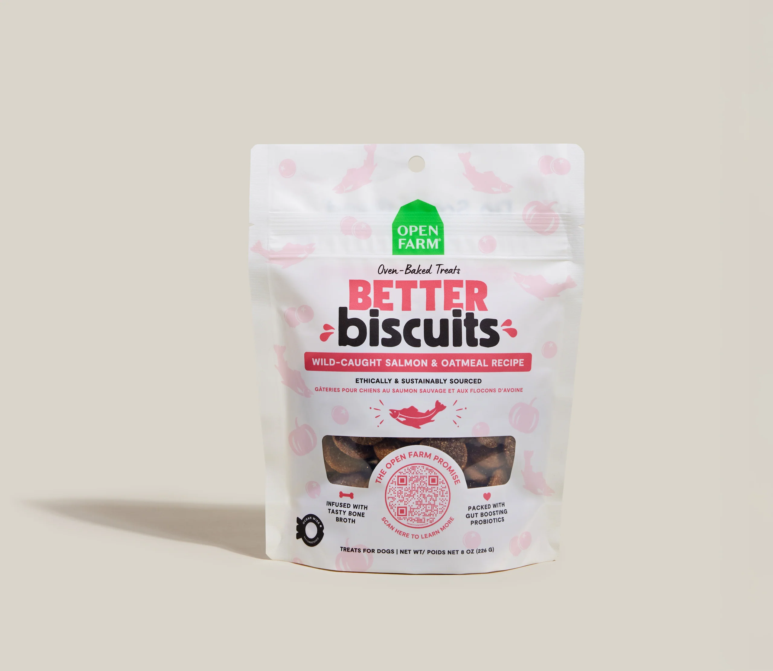Better Biscuits vildfanget laks & havregryn hundesnacks