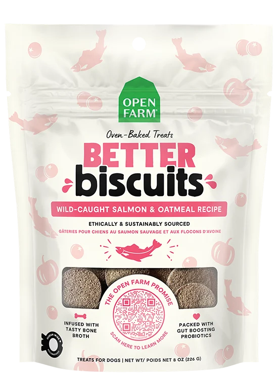 Better Biscuits vildfanget laks & havregryn hundesnacks