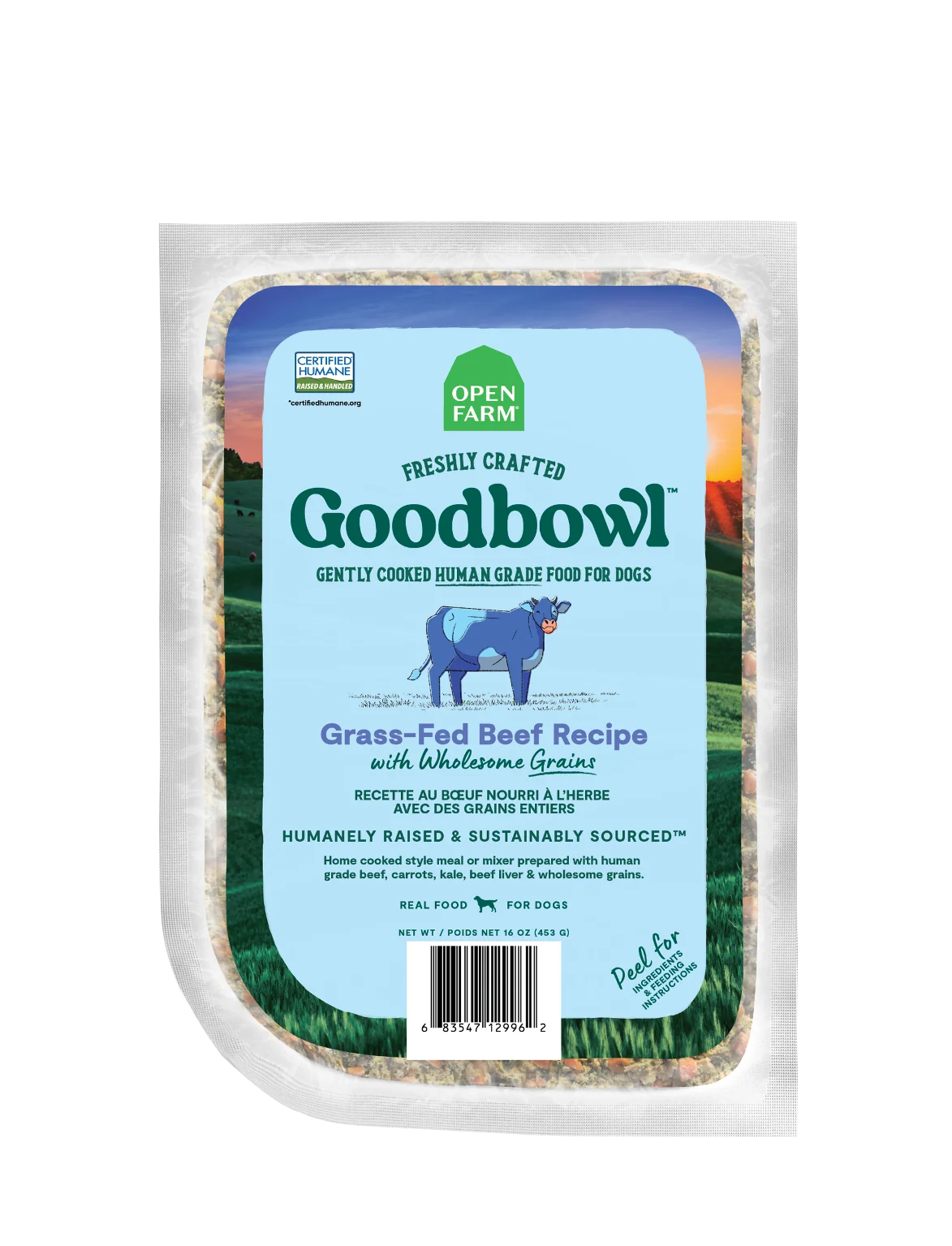 Gently Cooked Goodbowl opskrift med græsfodret oksekød til hunde