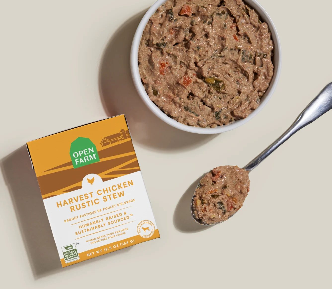 豐收雞肉鄉村燉肉狗用濕糧，無穀配方