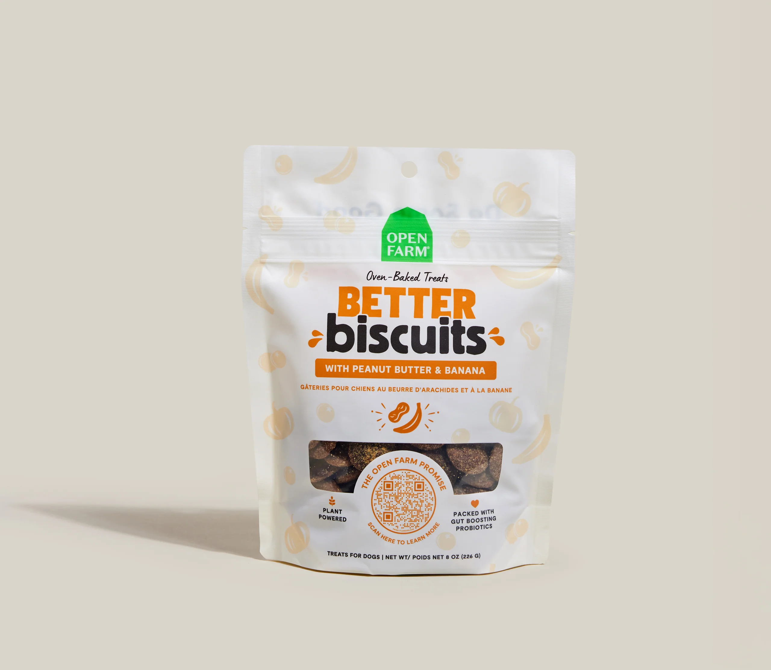 Better Biscuits im Ofen gebackene Hundeleckerlis mit Erdnussbutter & Banane