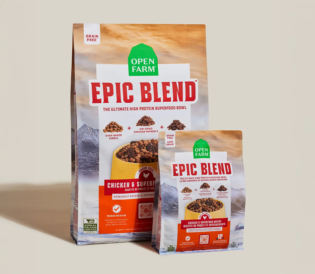 Epic Blend kylling og superfood kornfri hundefoder