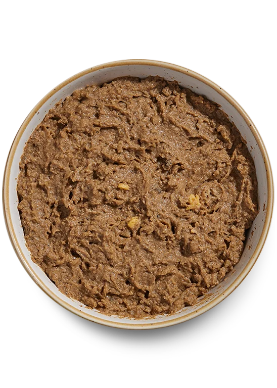 Paté-variationspakke til katte med tre silkebløde opskrifter, fire dåser af hver