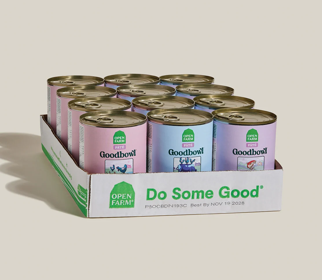 Pack varietà Goodbowl per cani: 12 lattine di ricette pâté