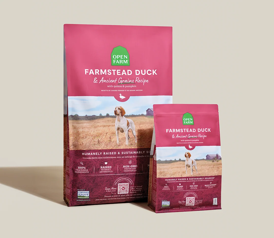 Farmstead And Ancient Grains Hundefoder med Græskar og Quinoa
