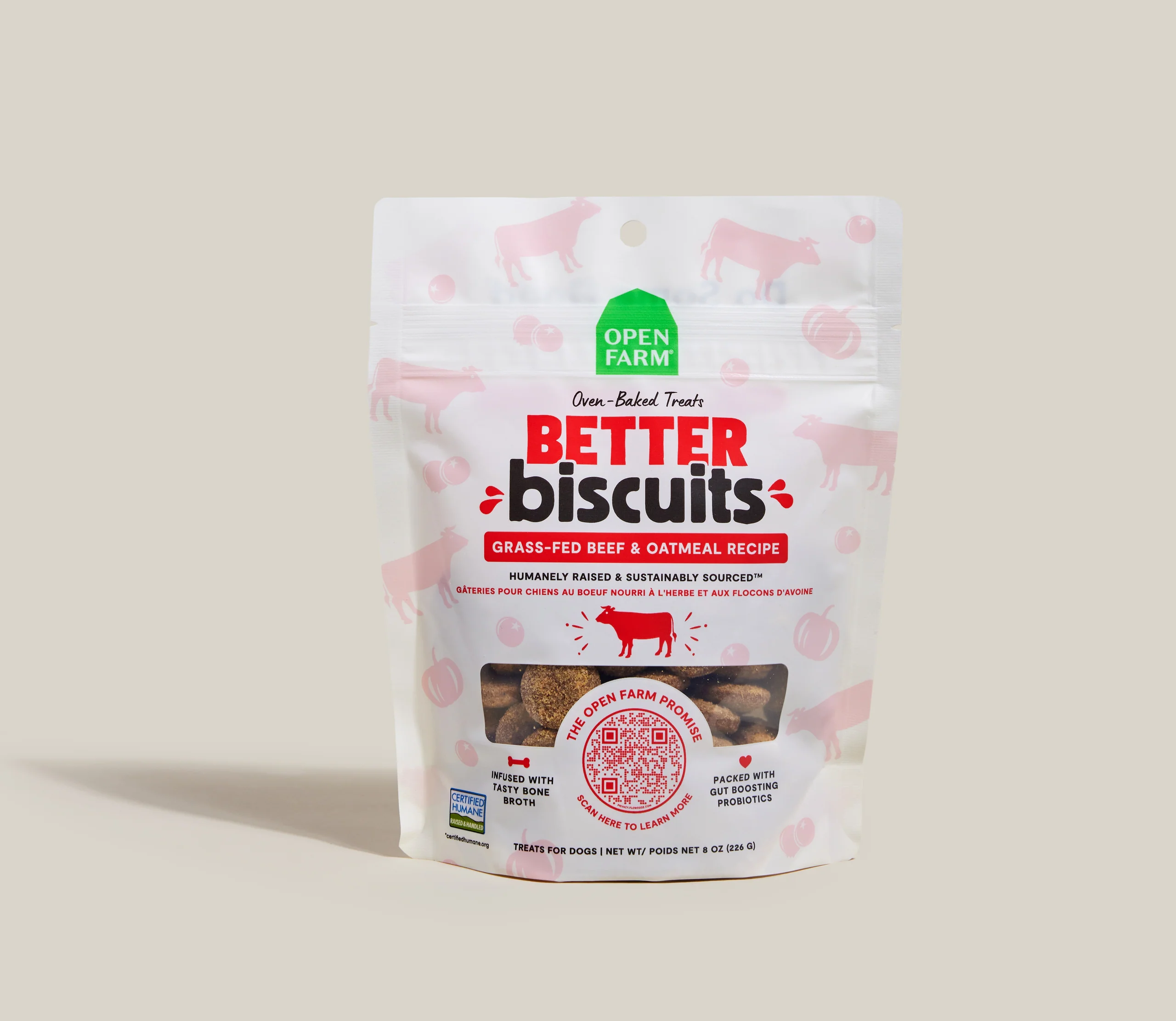 Better Biscuits Grass-Fed Beef & Oatmeal Köpek Ödülleri