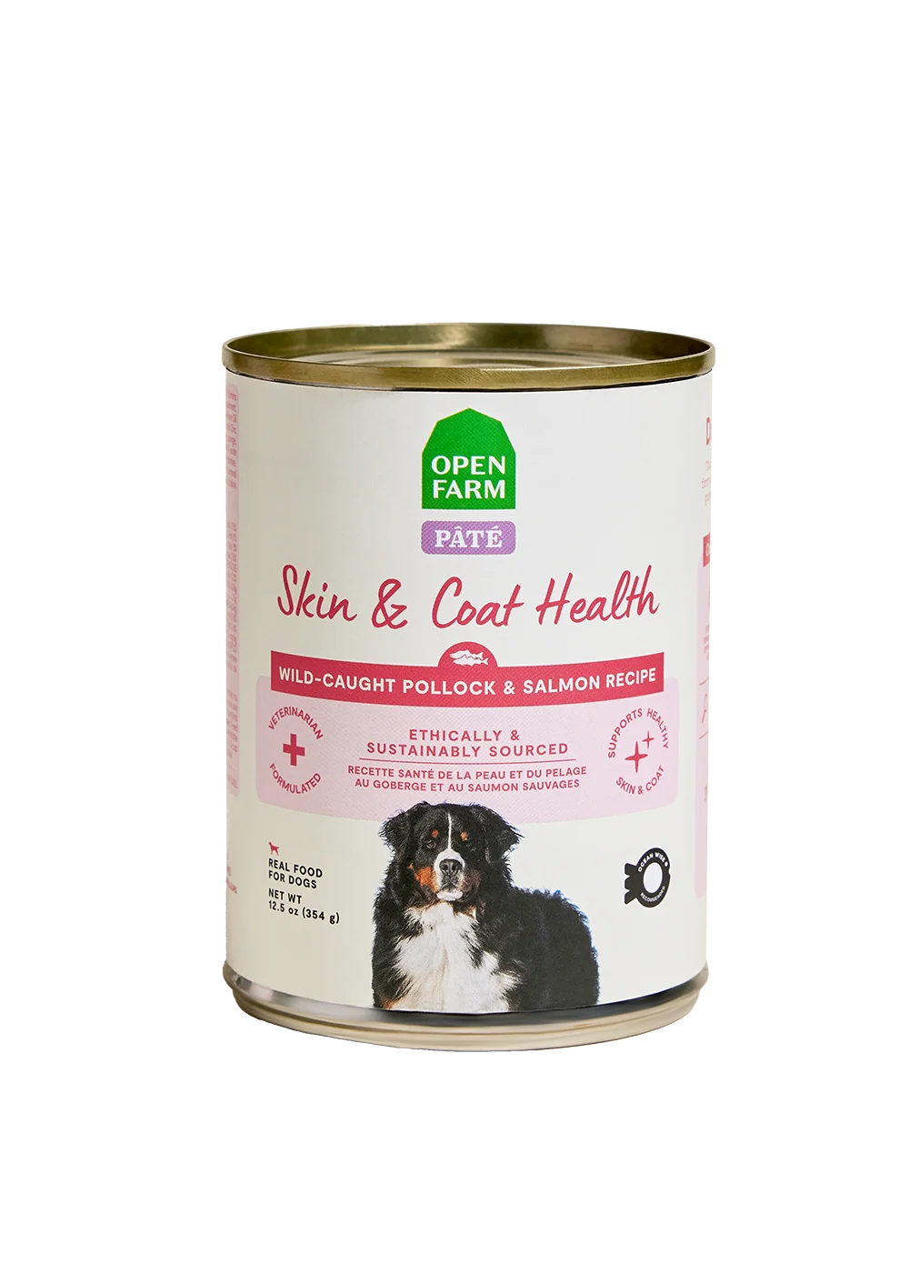 Pollock & Lachs Haut & Fell Gesundheit Pastete für Hunde