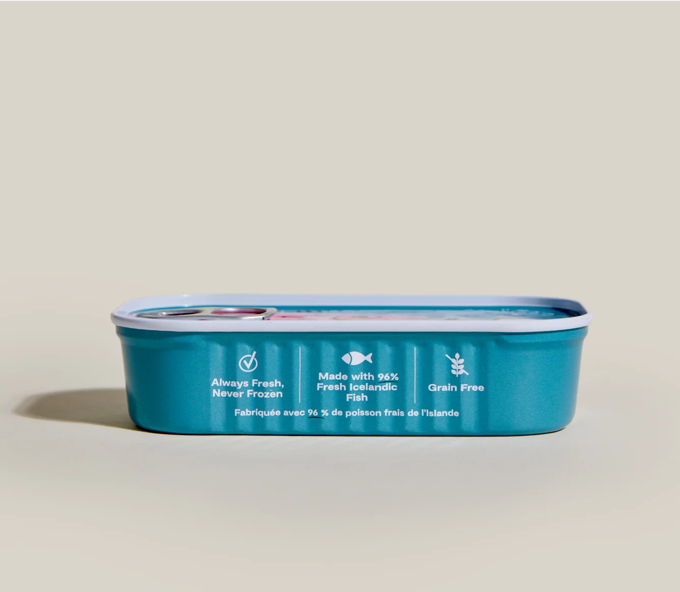 Lachs & Kabeljau Mousse-Topper für Hunde, getreidefreies isländisches Fischrezept