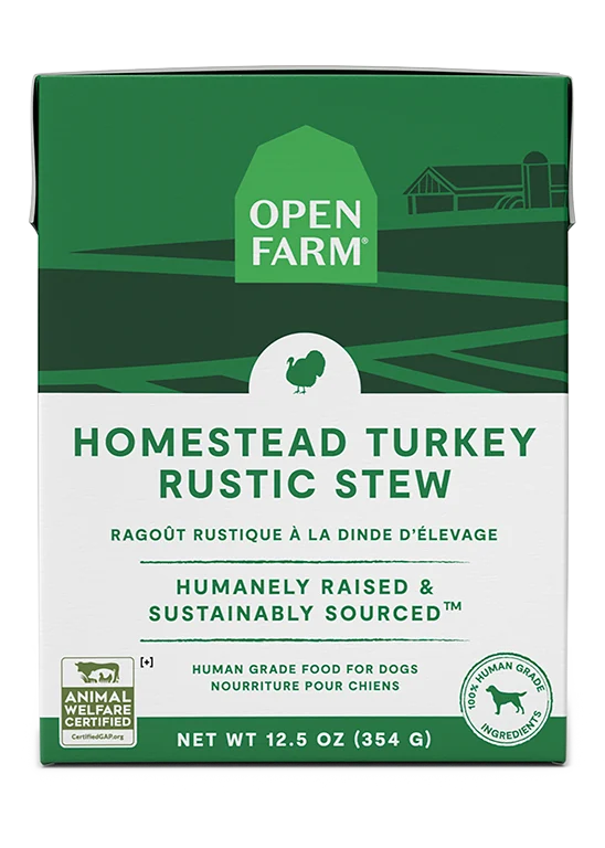 Homestead Turkey Rustic Stew Wet Dog Food for Dogs