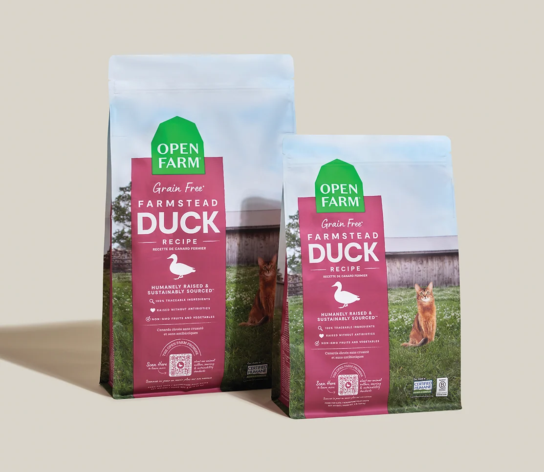 Farmstead And Kornfri Kattefoder med Ikke-GMO Frugt og Grøntsager