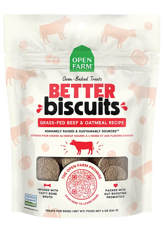Better Biscuits Grass-Fed Beef & Oatmeal Köpek Ödülleri