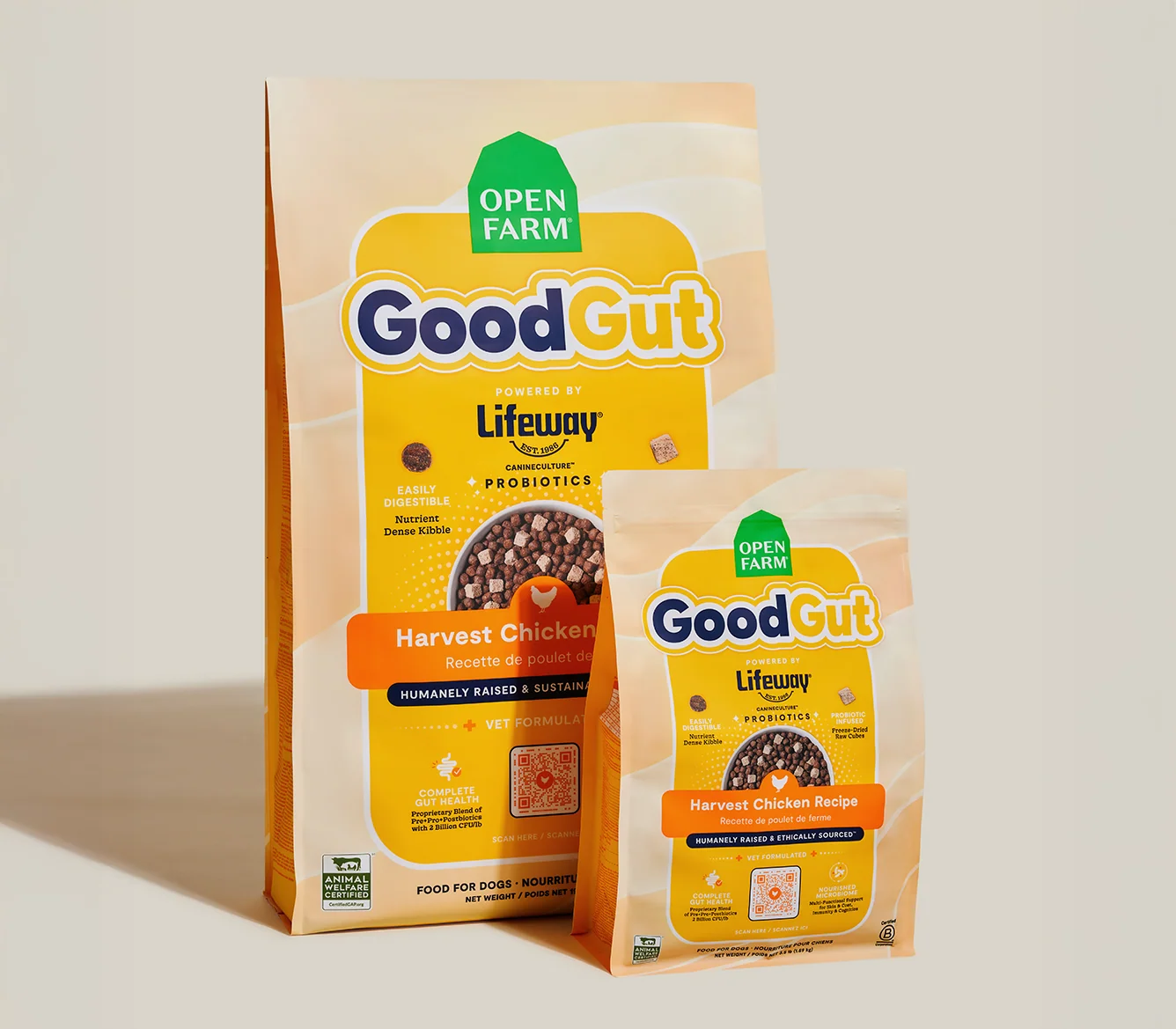 GoodGut Harvest Chicken Hundefutter mit Lifeway-Probiotika